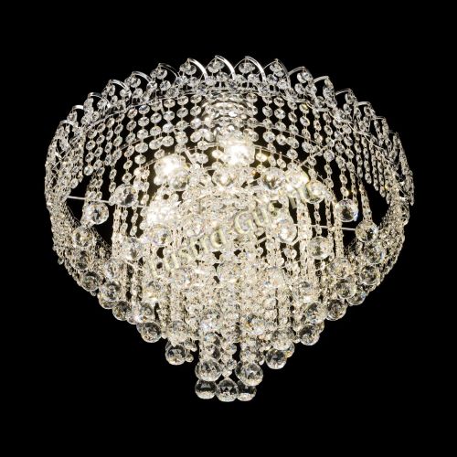 Люстра Капель Пирамида Шар 30 с подвесом в Сочи Гусь Хрустальный