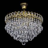 Люстра Капель Пирамида Шар 40 с подвесом под бронзу в Сочи Люстра Капель Пирамида Шар 40 с подвесом под бронзу в Сочи