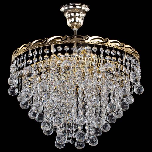 Люстра Капель Шар 30мм с подвесом в Сочи Гусь Хрустальный