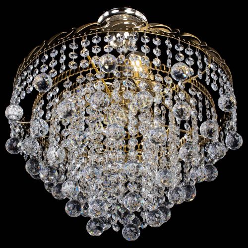 Люстра Капель Шар 30мм с подвесом в Сочи Гусь Хрустальный