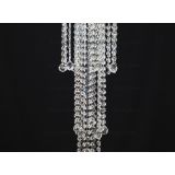 Люстра Капель 5 ламп шар 40 мм длинная в Сочи