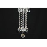 Люстра Капель 5 ламп шар 40 мм длинная в Сочи