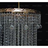 Люстра Капель Винтаж 3 лампы подвесная в Сочи