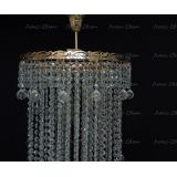 Люстра Капель Винтаж 3 лампы подвесная в Сочи