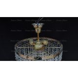 Люстра Капель Винтаж 3 лампы подвесная в Сочи