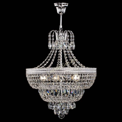 Люстра Каскад Флоренция №5 с подвесом в Сочи Гусь Хрустальный