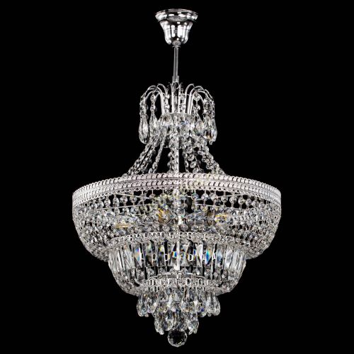 Люстра Каскад Флоренция №5 с подвесом в Сочи Гусь Хрустальный