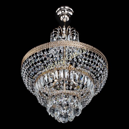 Люстра Каскад Флоренция №5 с подвесом в Сочи Гусь Хрустальный