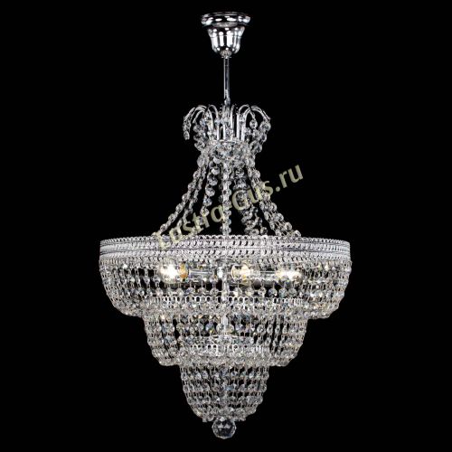 Люстра Каскад Флоренция обтикон №5 с подвесом в Сочи Гусь Хрустальный