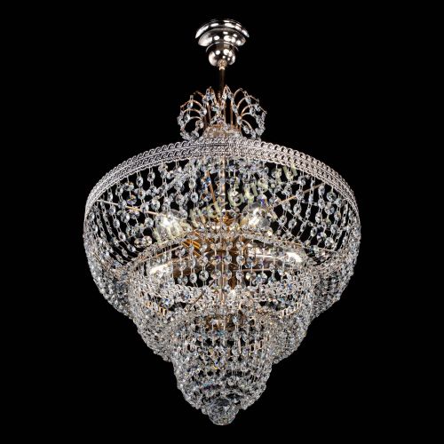 Люстра Каскад Флоренция обтикон №5 с подвесом в Сочи Гусь Хрустальный