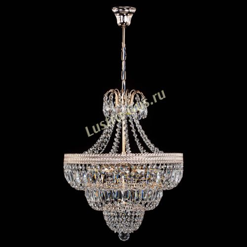 Люстра Каскад Флоренция обтикон №5 удлиненная в Сочи Гусь Хрустальный