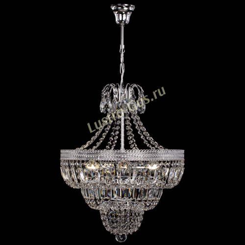 Люстра Каскад Флоренция обтикон №5 удлиненная в Сочи Гусь Хрустальный