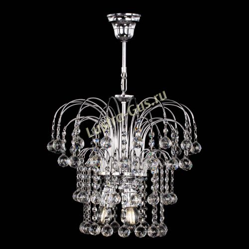 Люстра Каскад Шар №2 в Сочи Гусь Хрустальный