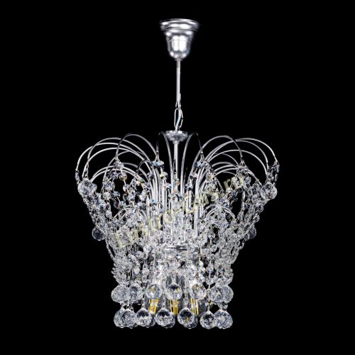 Люстра Каскад Шар №3 в Сочи Гусь Хрустальный