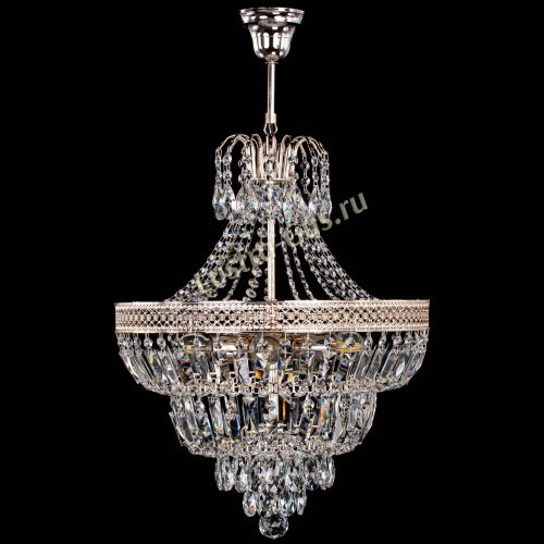 Люстра Каскад Венеция №5 с подвесом в Сочи Гусь Хрустальный