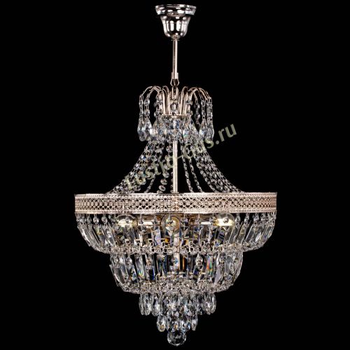 Люстра Каскад Венеция №5 с подвесом в Сочи Гусь Хрустальный