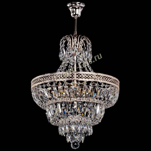 Люстра Каскад Венеция №5 с подвесом в Сочи Гусь Хрустальный