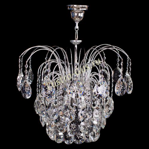 Люстра Каскад Звезда в Сочи Гусь Хрустальный