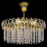 Люстра Хрустальная капель №3 под бронзу в Сочи