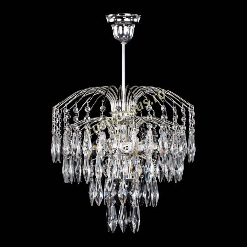 Люстра Хрустальные брызги камень Перо в Сочи Гусь Хрустальный