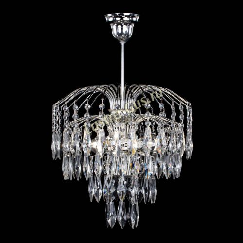 Люстра Хрустальные брызги камень Перо в Сочи Гусь Хрустальный