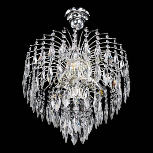 Люстра Хрустальные брызги камень Перо в Сочи Гусь Хрустальный