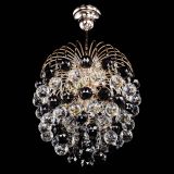Люстра Хрустальные брызги шар 40 мм черная в Сочи