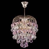 Люстра Хрустальные брызги шар 40 мм розовая в Сочи