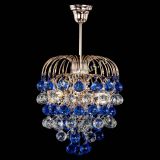 Люстра Хрустальные брызги шар 40 мм синяя в Сочи