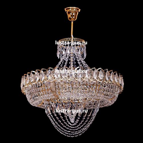 Люстра Кольцо водоворот подвесная в Сочи Гусь Хрустальный