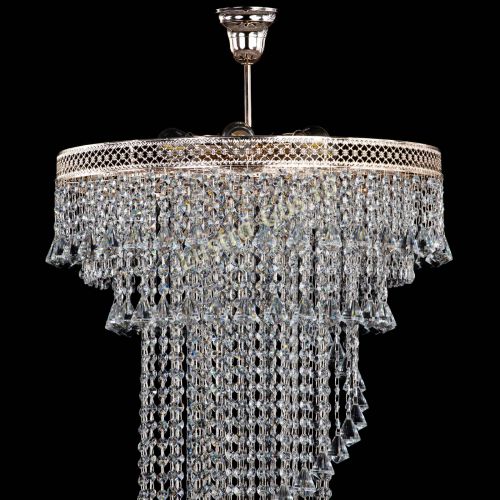Люстра Кольцо №64 Венеция конус в Сочи Гусь Хрустальный
