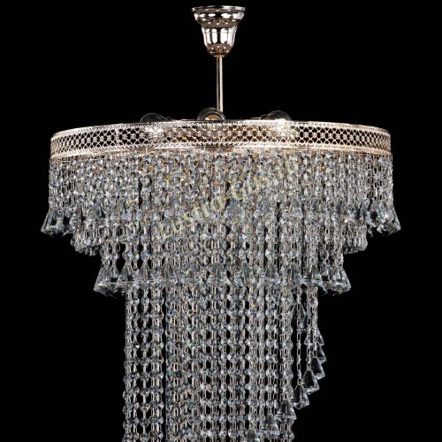 Люстра Кольцо №64 Венеция конус в Сочи Гусь Хрустальный