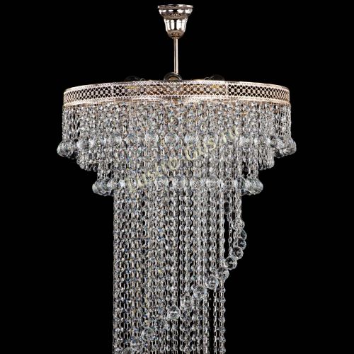 Люстра Кольцо №64 Венеция шар в Сочи Гусь Хрустальный