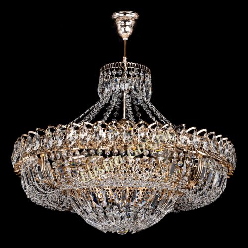 Люстра Кольцо Классика Пластинка с подвесом в Сочи Гусь Хрустальный