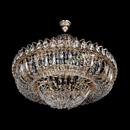 Люстра Кольцо Классика Пластинка с подвесом в Сочи Гусь Хрустальный