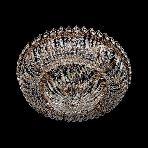 Люстра Кольцо Классика Пластинка с подвесом в Сочи Гусь Хрустальный