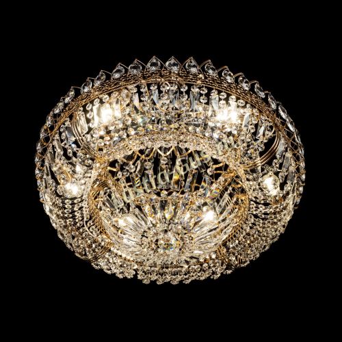 Люстра Кольцо Классика Пластинка с подвесом в Сочи Гусь Хрустальный