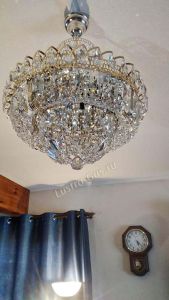 Люстра Кольцо Классика Пластинка с подвесом в Сочи отзыв и фото покупателя