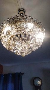 Люстра Кольцо Классика Пластинка с подвесом в Сочи отзыв и фото покупателя