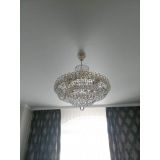 Люстра Кольцо Классика 6 ламп с подвесом в Сочи