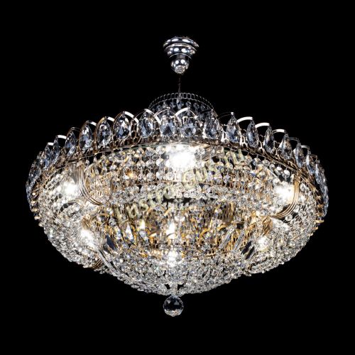 Люстра Кольцо Классика с подвесом в Сочи Гусь Хрустальный