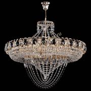 Люстра Кольцо Классика Веер №8 черная