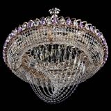 Люстра Кольцо Классика Веер №8 фиолетовая в Сочи