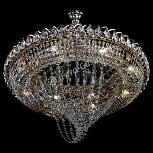 Люстра Кольцо Классика Веер №8 в Сочи Гусь Хрустальный