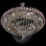 Люстра Кольцо Классика Веер №8 розовая в Сочи