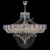 Люстра Кольцо Классика Веер №8 синяя в Сочи Люстра Кольцо Классика Веер №8 синяя в Сочи