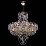 Люстра Кольцо Классика Веер фиолетовая в Сочи