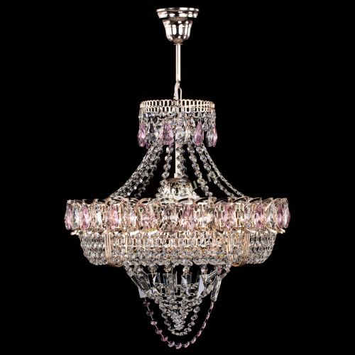 Люстра Кольцо Классика Веер розовая в Сочи Люстра Кольцо Классика Веер розовая в Сочи