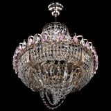 Люстра Кольцо Классика Веер розовая в Сочи Люстра Кольцо Классика Веер розовая в Сочи