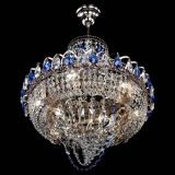 Люстра Кольцо Классика Веер синяя в Сочи Люстра Кольцо Классика Веер синяя в Сочи